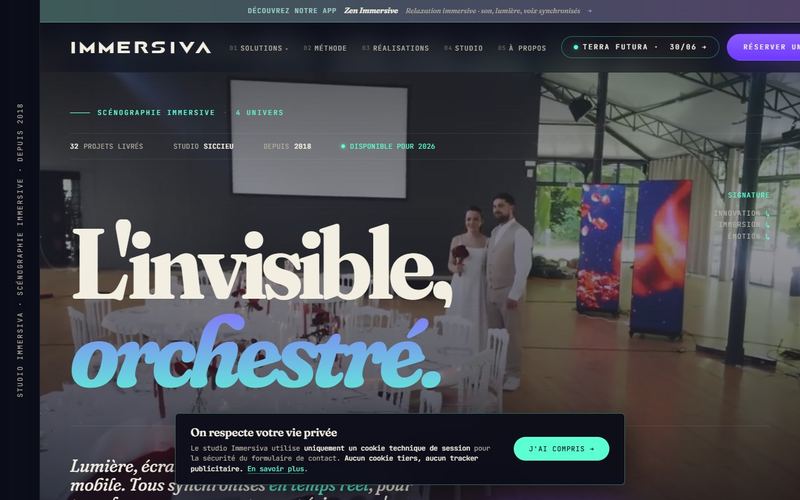 Site d'Immersiva