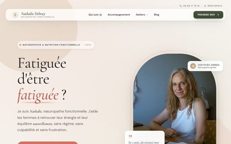 Site de Nathalie Debray