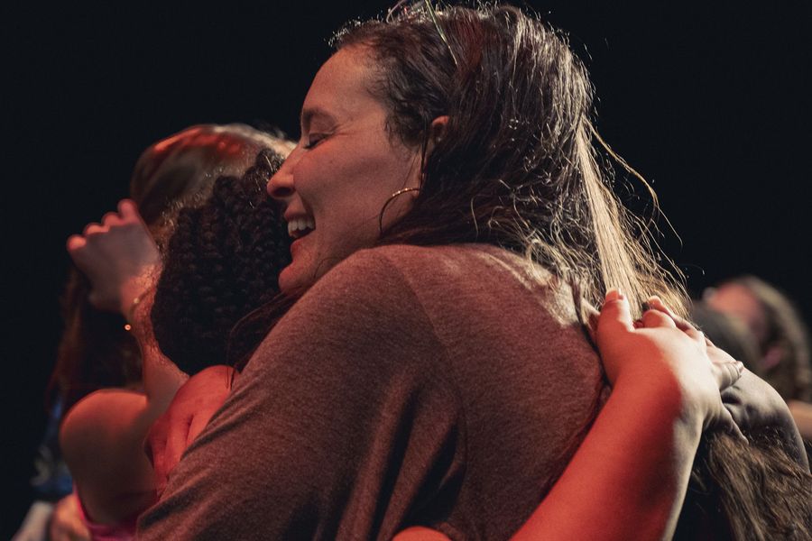 Comédiennes après la représentation, Bubuffle Troupe